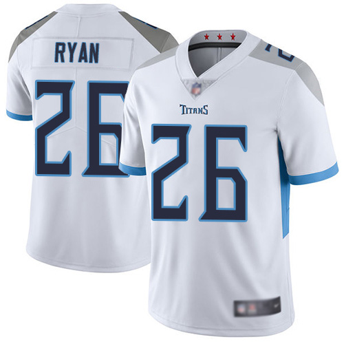 Tennessee Titans Limited White Men Logan Ryan Road Jersey NFL Football #26 Vapor Untouchable->youth nfl jersey->Youth Jersey